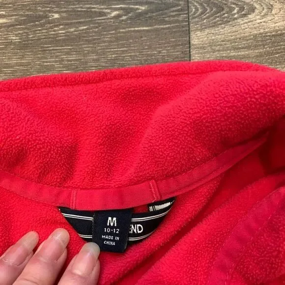 Lands End Women’s Quarter Zip Pull-Over Lightweight Fleece. Size: M. - Picture 3 of 4